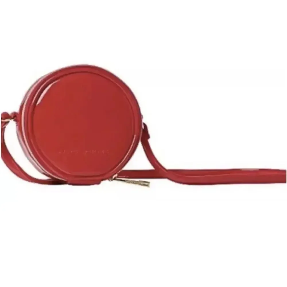 Marc Jacobs Red Patent Leather Crossbody Bag, New with Tag MSRP $98
